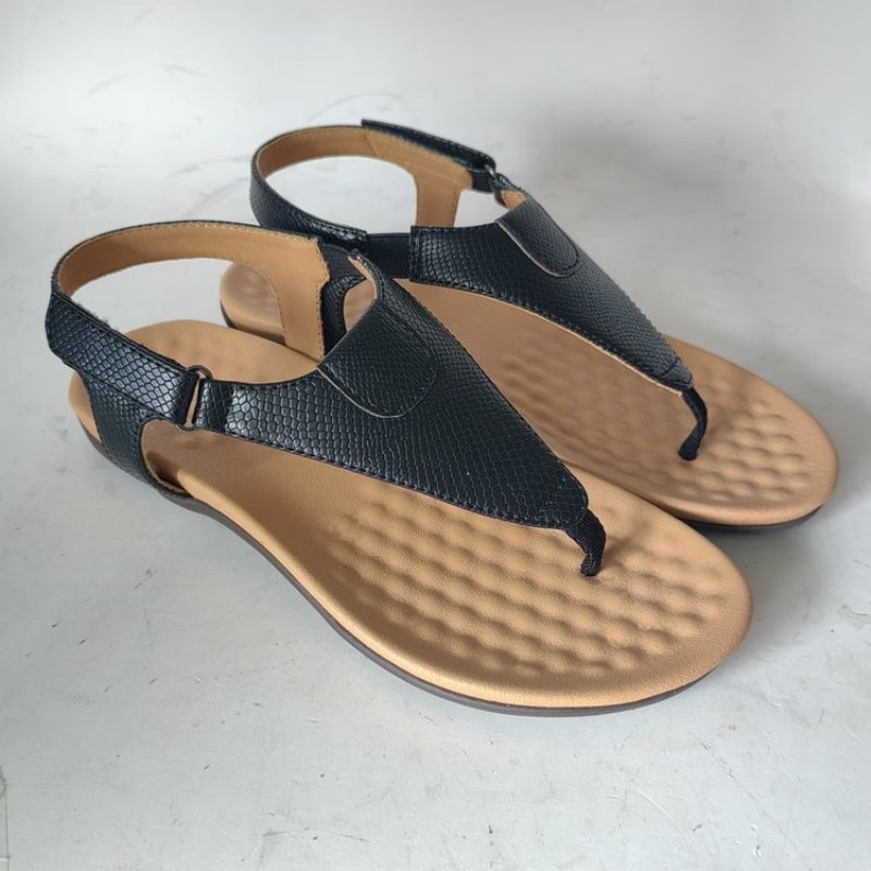 Mote Flip-flop-sandaler I Store Størrelser For Kvinner 2024. Nye Flate Uformelle Strandsandaler For