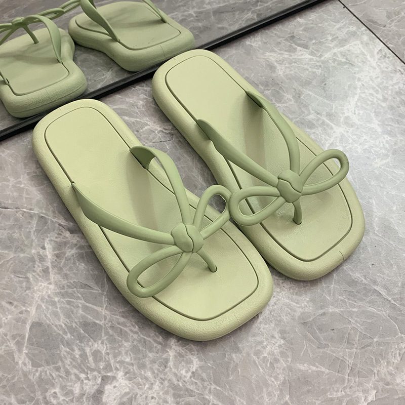 Sommer Flip-flops Dame Sommersløyfe Sklisikre Slitesterke Sandaler Tøfler Sko Forhåndssalg