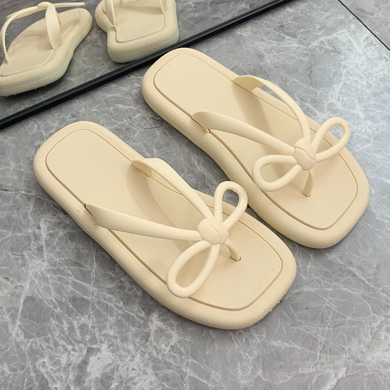 Sommer Flip-flops Dame Sommersløyfe Sklisikre Slitesterke Sandaler Tøfler Sko Forhåndssalg