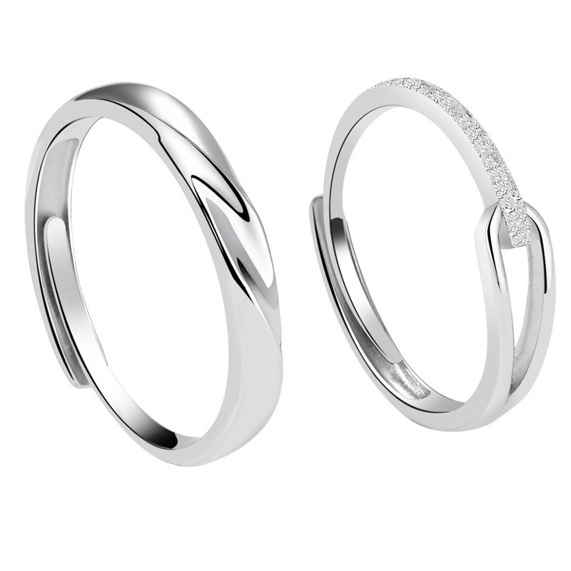 Design Mote Rupert's Tears Couple Ring High-end Sense Open Kvinne