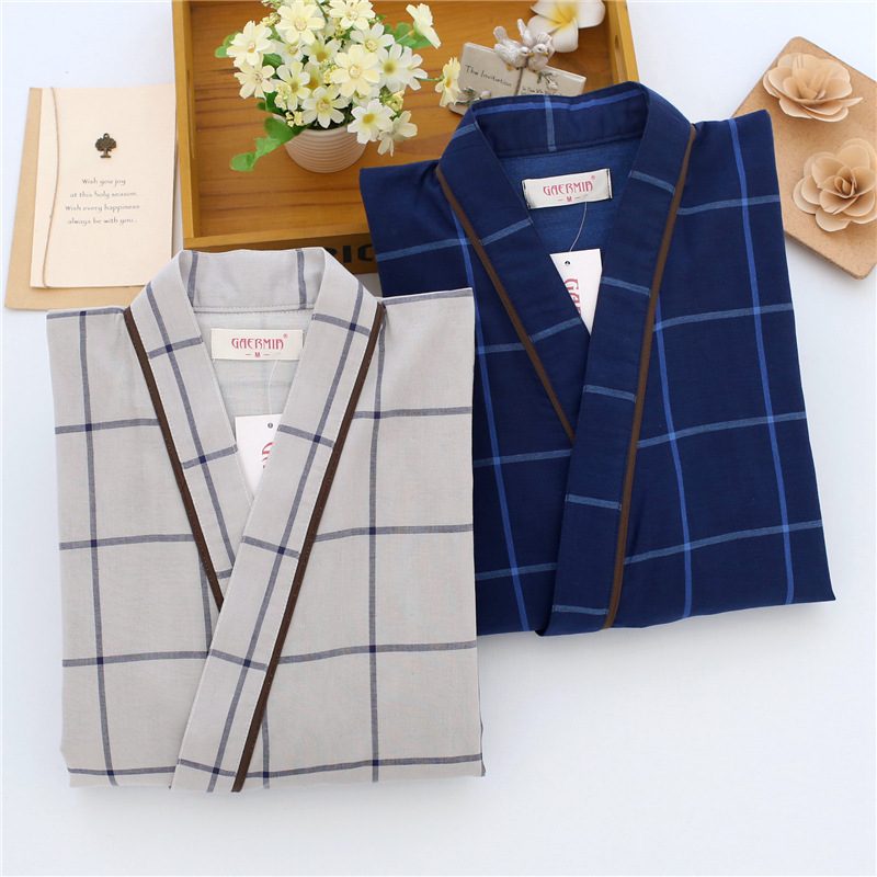 Cotton Gaze Pyjamas Men Homewear Sets