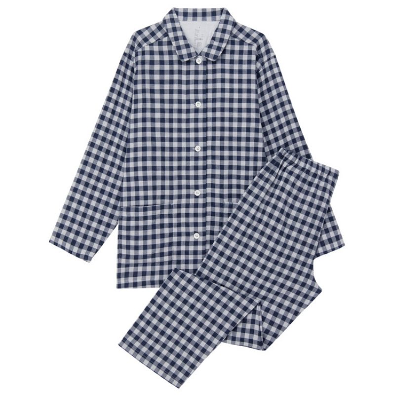 Men's Homewear Dobbelgarn Pyjamas Cotton Plaid