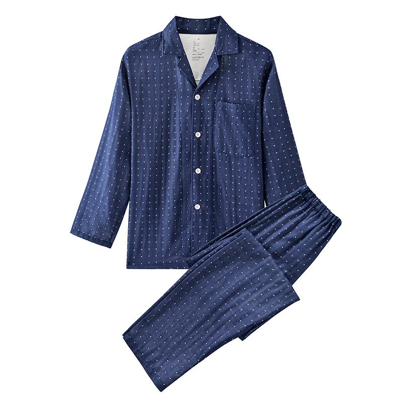 Men's Homewear Dobbelgarn Pyjamas Cotton Plaid