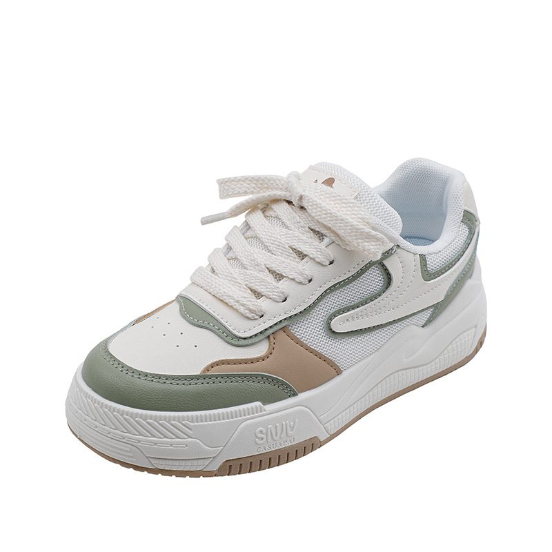 2024 Vår Nye Mesh Fritidssko Damemote Retro Sneakers Damesko