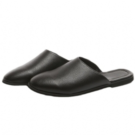 Tøfler Herre Sommer Trendy Drag Slip-on Tilfeldig Hode Skinn Sandaler Casual