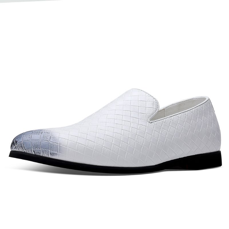 Loafers Herre Slip-on Casual Sommer Nye Kjole Sko Pustende Myke Fritidssko