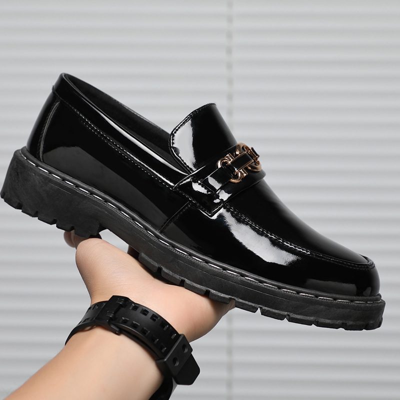 Sommer Menns Fritidskjolesko Slip On Herresko Doudou Sko Høst Trendy Loafers