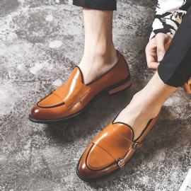 Sommer Nye Menn Kjole Sko Casual Slip-on Loafers Mote Erter Sko Sko