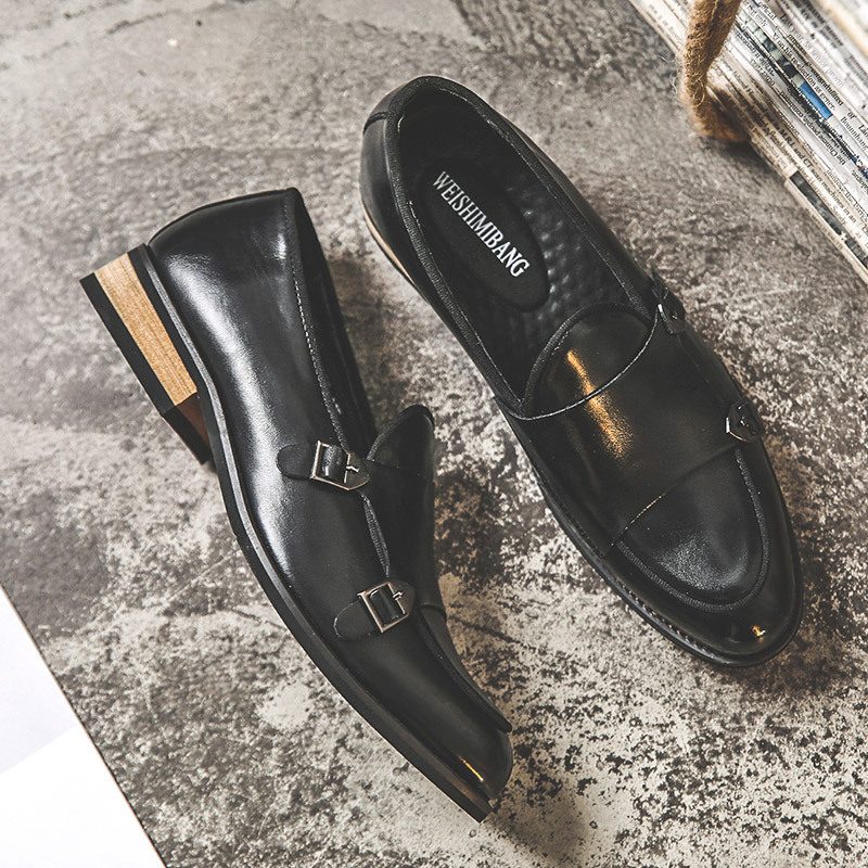 Sommer Nye Menn Kjole Sko Casual Slip-on Loafers Mote Erter Sko Sko