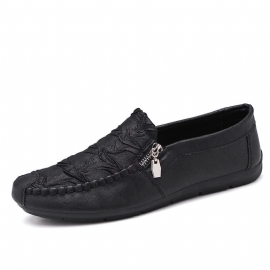 Sommersko For Menn Kjolesko For Slip-on Ertesko Spirit Guy Uformell Myk Såle Trendy Sko