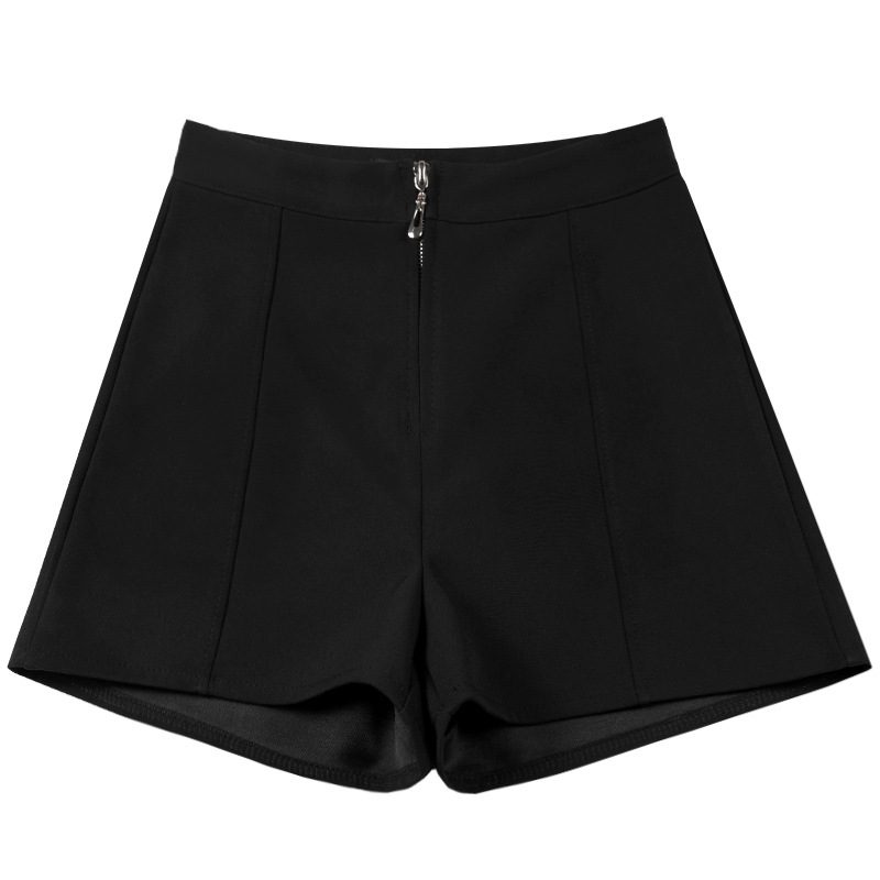 Dressshorts For Kvinner Høy Midje Casual Løs Trendy Brede Ben