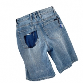 Shorts Sommer Nye Løse Uformelle Kvinners Nye Denim Høy Midje Loose Body Bukser