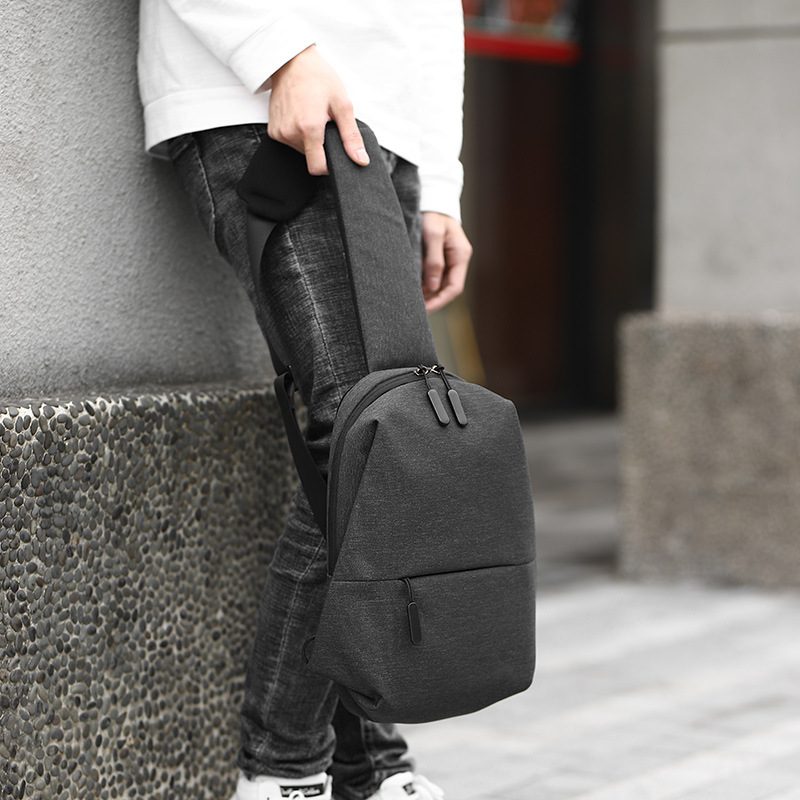 Hirse Brystveske Herre Skulderveske Dame Messenger Bag Casual Sports Midjeveske Håndveske