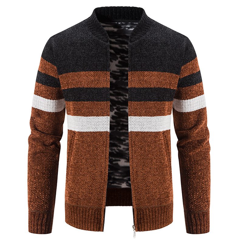 2024 Yttertøy Herregenser Casual Cardigan Strikk