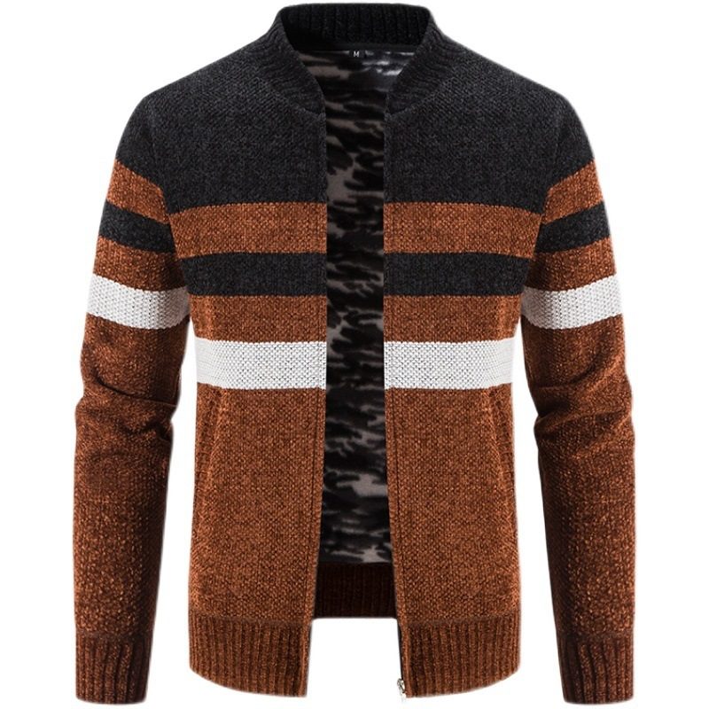 2024 Yttertøy Herregenser Casual Cardigan Strikk