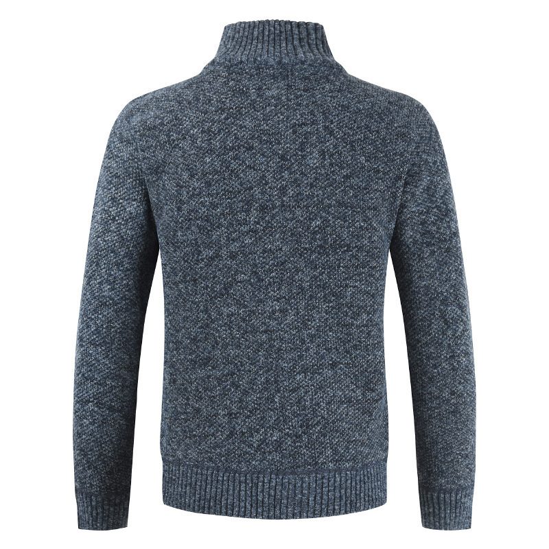 Genserjakke For Menn Løs Casual Strikket Cardigan Trend