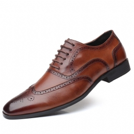 Store Størrelse Kjole Sko Menn 47 48 45 46 Business Brogue Sko Sommer Fritidsskinn