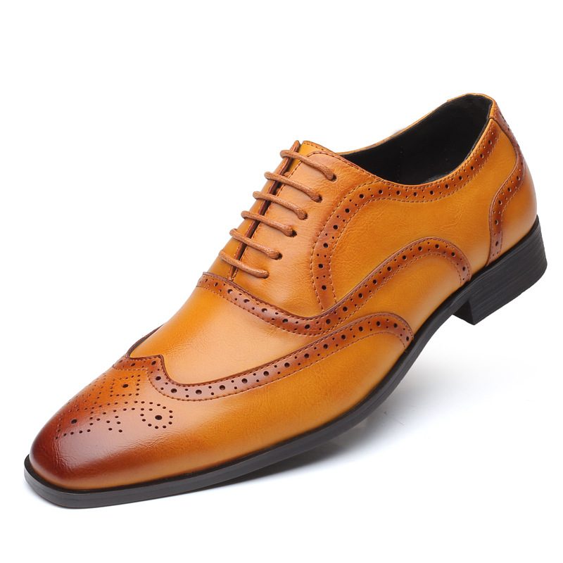 Store Størrelse Kjole Sko Menn 47 48 45 46 Business Brogue Sko Sommer Fritidsskinn