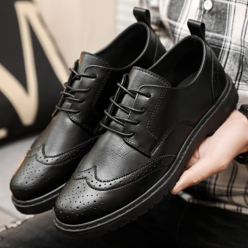 Uformelle Kjole Sko Herre Vår Nye Brogue Sko Sko Retro Sneakers Trend Sko Verktøy Sko