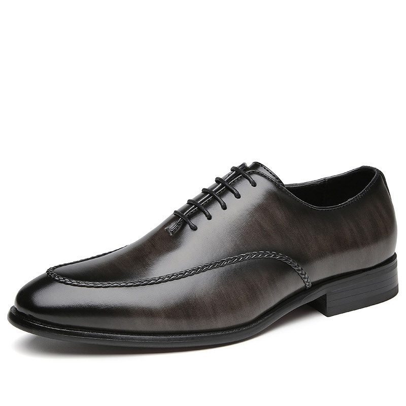 2024 Business Dress Sko Herre Retro Tenåringssko Gentleman Oxford Derby Sko