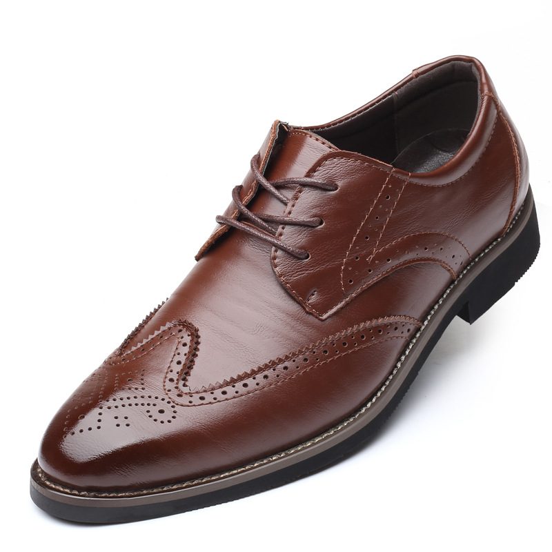 Brogues Men's Casual Dress Shoes Large Size Men