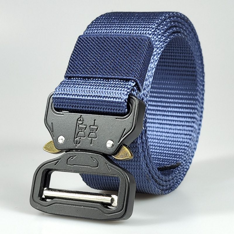 Cobra Buckle Outdoor Tactical Belt Herre Nylon Sports Canvas Belte