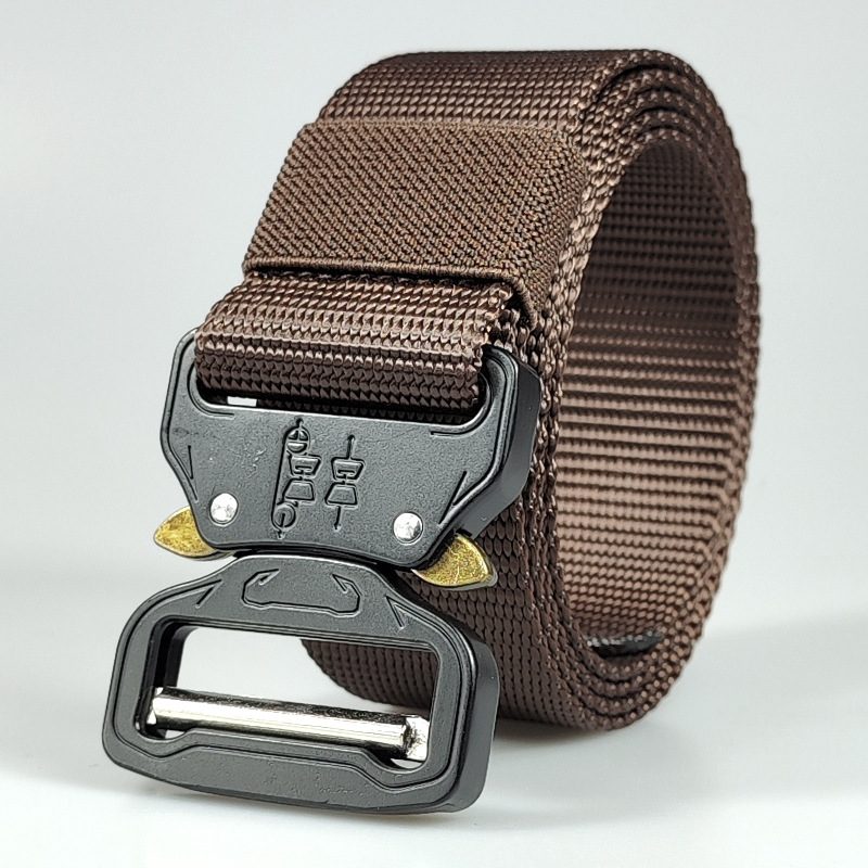 Cobra Buckle Outdoor Tactical Belt Herre Nylon Sports Canvas Belte