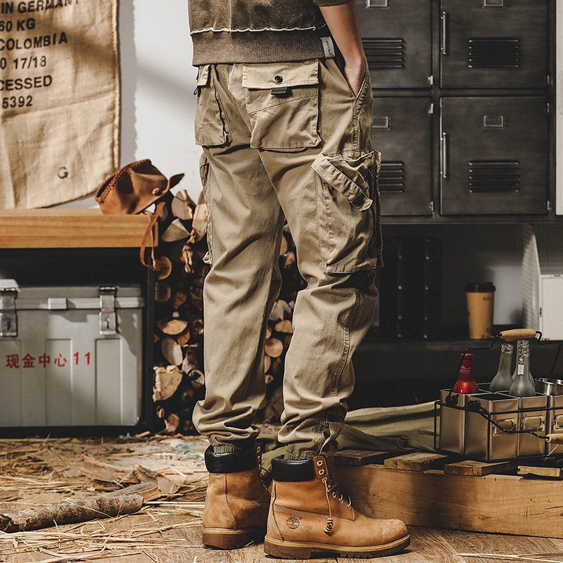 Kjeledress Herre Straight Outdoor Tactical Casual Pants