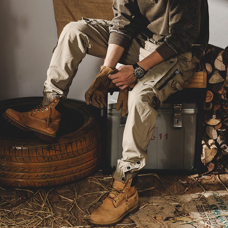 Kjeledress Herre Straight Outdoor Tactical Casual Pants