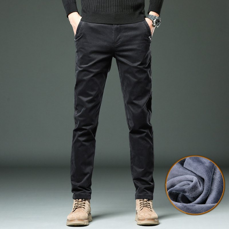 Menn Casual Business Slim Straight Trendy Bukser