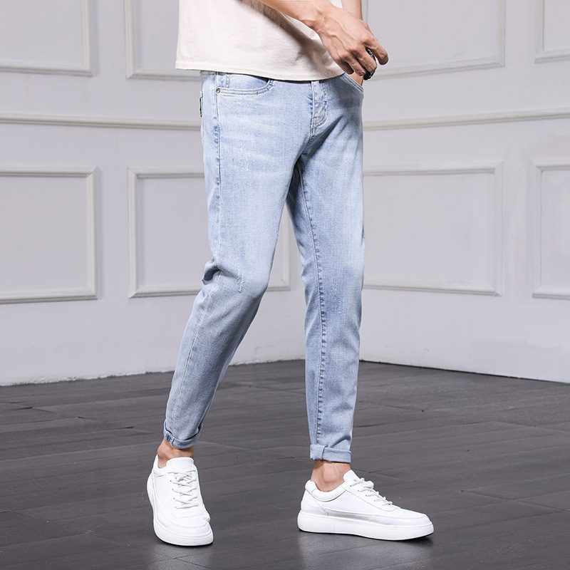 Trend Jeans For Menn Uformell Tynn