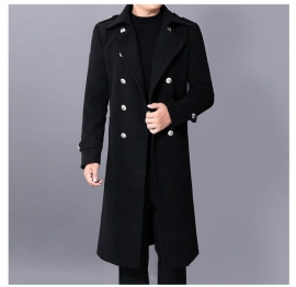 2024 Trench Coats For Menn Mote Slim Fit