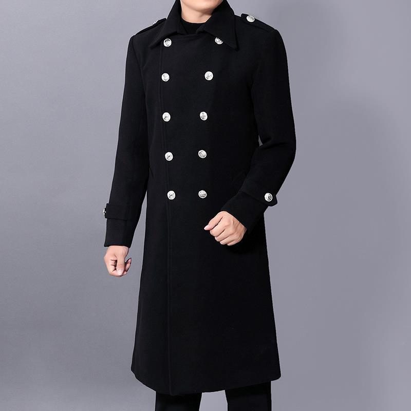 2024 Trench Coats For Menn Mote Slim Fit