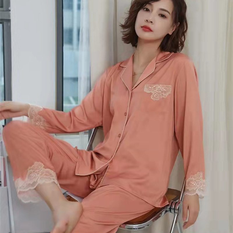 Pyjamas Lace Thin Sweet Homewear