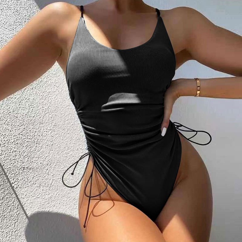 Badetøy 2024 Ny Sexy Bikini One-piece Badedrakt Kvinner