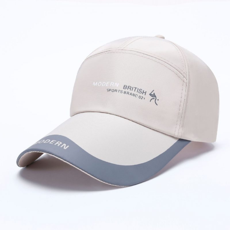 Cap Herre Sommer Utendørs Pustende Topp Cap Cap Baseball Cap Sol Lue Fisker Lue Kvinne