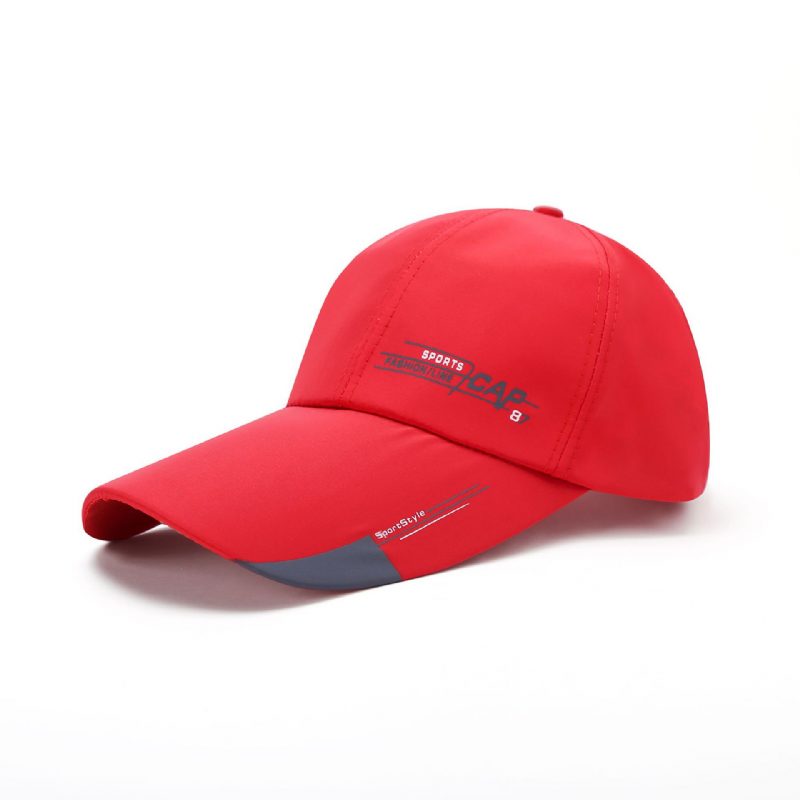 Cap Herre Sommer Utendørs Pustende Topp Cap Cap Baseball Cap Sol Lue Fisker Lue Kvinne