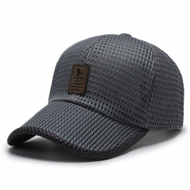 Cap Ny Sommer Utendørs Fiske Pustende Stor Mesh Casual Trendy Solhatt