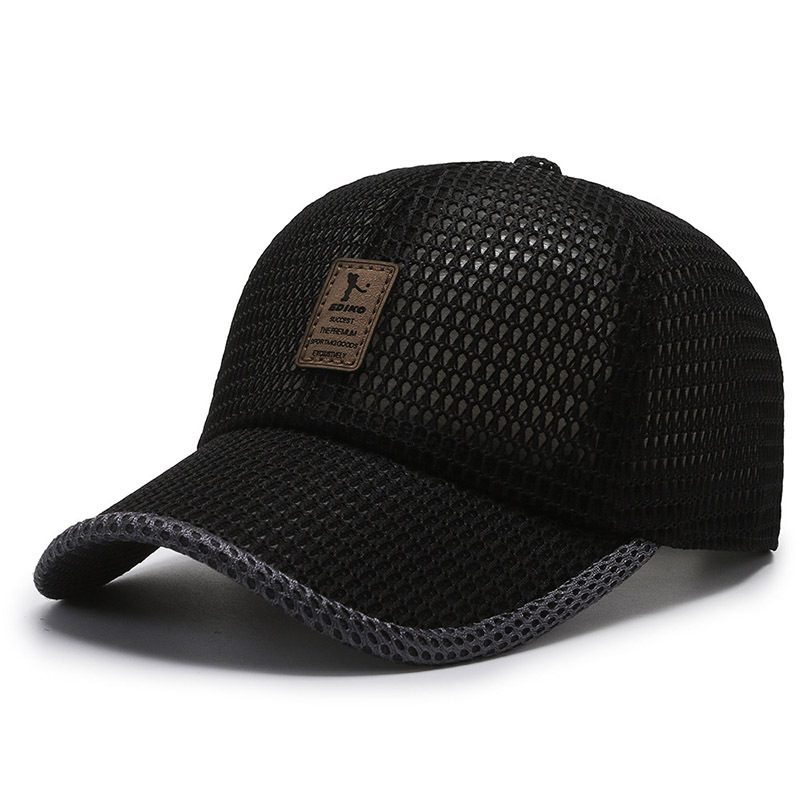 Cap Ny Sommer Utendørs Fiske Pustende Stor Mesh Casual Trendy Solhatt