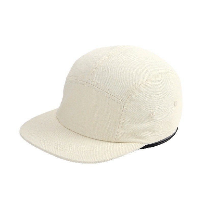 Skateboard-caps I Bomull I Fem Deler Flycaps Baseballcaps Campingcaps Hip-hop Caps Trendcaps For Menn Og Kvinner